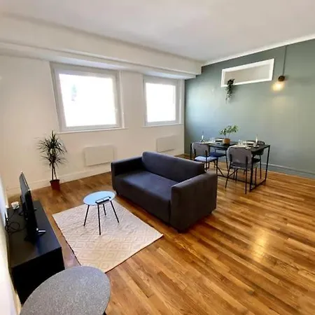 «l'emeraude» :spacieux, Lumineux, Proche Du Centre Apartamento Boulogne-sur-Mer